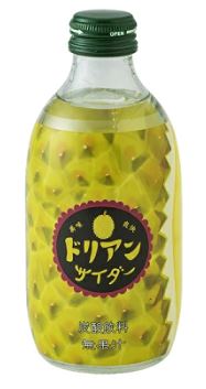 乐天商城 - 【送料無料(北海道・沖縄は別途)！】【24本】ドリアンサイダー 300ml 1ケース（24本）/ 炭酸飲料 パーティー 罰ゲーム