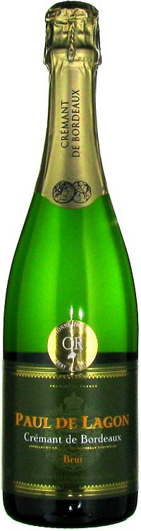 ポール ド ラゴン クレマン ド ボルドー ブリュット 750ml/フランスワイン/泡/スパークリングワイン/辛口