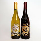 阪神タイガースオリジナルエッチングワイン猛虎ロゴワイン赤・白2本セット（750ml×2）/甲子園