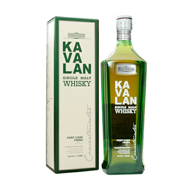 KAVALAN（カバラン）ウイスキーコンサートマスターシングルモルト 700mL瓶台湾ウイスキー 並行輸入品 /