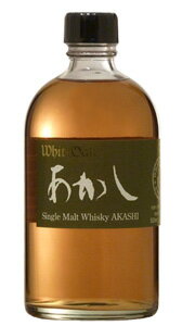 ホワイトオーク シングルモルトあかし 500ml/明石の地ウイスキー/江井ヶ嶋酒造/ちちんぷいぷい/ウイスキー