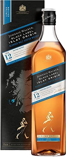 ジョニーウォーカー ブラックラベル 12年 アイラ オリジン 黒 12Y 700ml / スコッチウイスキー ウヰスキー イギリス JOHNNIE WALKER BLACK LABEL ISLAY ORIGIN/ SCOTCH WHISKY 洋酒 40度 専用ボックス入り