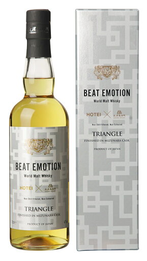 長濱蒸留所 布袋寅泰 BEAT EMOTION WORLD MALT TRIANGLE 47° 700ml HOTEI ビートエモーション トライアングル/ジャパニーズ ウイスキー/滋賀/ブレンデッドモルト 長濱蒸留所 布袋寅泰 BEAT EMOTION WORLD MALT TRIANGLE 47° 700ml HOTEI ビートエモーション トライアングル/ジャパニーズ ウイスキー/滋賀/ブレンデッドモルト