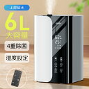 【楽天1位】 加湿器 大容量 6L ハイ