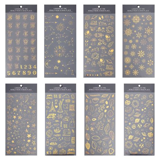 【パッケージ内容】プラスチック製のステッカーの8種類があります。パターンには、数字、雪、星などのステッカーが含まれます。シートサイズ:長さ約23cm、幅10.5cm、厚さ0.04cm。 【8種デザイン】数字、雪、星などのステッカーが含まれて、光沢があり、特別な手帳などをすることができます。 【貼り付け・剥がしやすさ】粘着性のある可愛いステッカーは、シートからはがしやすく、滑らかな表面からはがしやすく、跡が残りません。明るい色の表面に貼り付けて、より美しく見せてください。 【幅広い用途】ステッカーは、カレンダー、スクラップブック、ジャーナルプランナー、電話と手帳の装飾、DIYの創造的な装飾であり、誕生日や休日に理想的な贈り物です。 【高品質の素材】このステッカーはPUの素材で、紙のステッカーのように引き裂かれるのは難しい。高品質のために長時間使用できます。