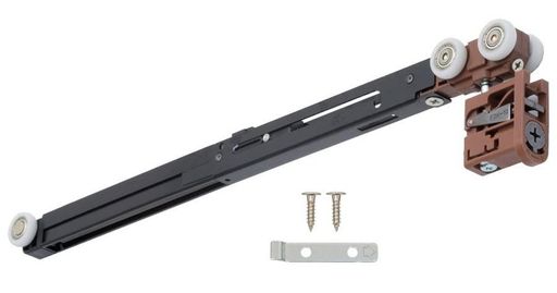 ※! ダブルクローザ機能付き 吊り車 は P-890 となりますので、ご注意ください!! ノダ ( NODA ) P711 FDH-10 内装引戸 上吊り用クローザ機能付き吊り車 2014年10月~現行 【 P711 】 対応建具:アウトセット上吊り引戸、上吊り引戸(クローザ機能付き) ※取付説明書は付属されておりません!※取り替えは比較的 簡単なので、取替イメージは商品画像をご確認ください。 枠側の上レールを取り外してしまえば、同じ要領で取り換えるだけなので、比較的 簡単です。 ダブルクローザ機能付き 吊り車 は P-890 となりますので、ご注意ください!!
