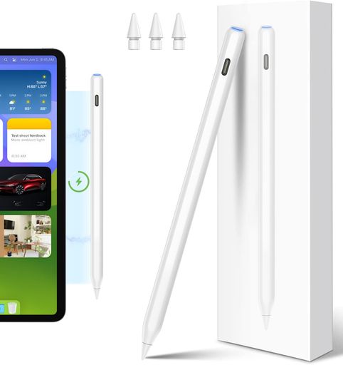 【磁気吸着ワイヤレス充電+Type C 20分急速充電】 HATOKU 第二世代 ipad専用ペンは、アップルペン第2世代と同様に、アイパッドの側面に磁気で吸着し、自動ワイヤレス充電が可能です。さらに、USB-C 急速充電ポートも搭載し、わずか20分で充電が完了します。連続使用時間は10時間で、5分間未使用の場合は、自動で電源が切れるので切り忘れても安心。より便利で効率的な使用体験を提供します。 【リアルタイム電量確認】 アップルペンシルがBluetoothでアイパッドに接続されると、ステータスバーにバッテリー残量が確認できます。また、ipad専用ペンの電源インジケーターもあり、アップルペンのバッテリー残量を青(作動中)、赤(充電中)、緑(満充電)で一目瞭然です。 【使い勝手抜群】 本ipad専用タッチペンは電源ONにしてすぐに使用可能。物理ボタンを採用して、他のタッチスイッチと比較して、誤って電源のON/OFFもなく、使い勝手や体験感が大幅に向上します。