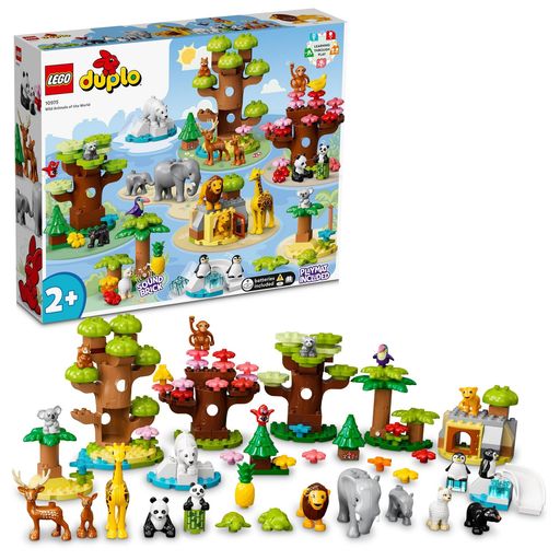 レゴ(LEGO) デュプロ デュプロのまち 世界のどうぶつ おもちゃ 玩具 プレゼント 誕...