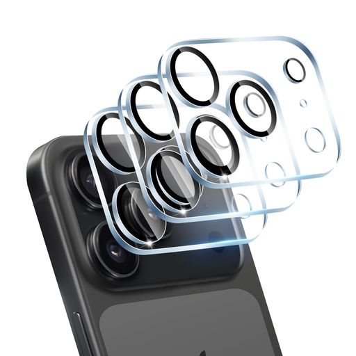 ✔【対応機種 】 対応 iPhone 17 Pro max カメラフィルム,レンズフィルム カメラ保護フィルム レンズ保護フィルム。カメラフィルムのシリコン自己吸着層により、カメラフィルムを携帯電話に合わせて軽く置くだけで、気泡が入らないように簡単に取り付けられます。 ✔【高透過率】 高品質の日本製旭硝子素材を採用することで透過性が99%に達しています。市販のガラスフィルムより透明度が高くて、液晶画面の本来の美しさを損なわないません。 ✔【高品質の材料】:業界最高レベルの9H硬度を有し、4.5時間以上の高温クエンチ処理を受け、カメラフィルムは、通常のカメラフィルムよりも5倍高い125MPaの圧縮強度を持っています。 シリコンコーティングを内蔵して衝撃を緩和します、画面へのダメージを最小限に抑えます。特殊な飛散防止設計により、万一割れてしまった際にもガラス片が飛散することなく、高い安全性を実現しています。 ✔【指紋防止、防油、防水】 カメラフィルムの表面にはナノコーティングが施されており、特殊な疎油処理されているため、簡単にタッチすることができ、指触りが抜群です。
