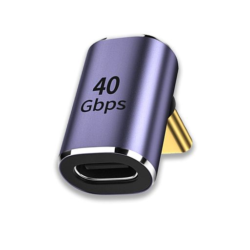 標準のUSB4アダプターは、40Gbpsに完全対応したUSB Cアダプターで、Thunderbolt4ケーブル用に設計されている。データてんそう速度は40Gb / sでm動画や写真、ファイルの効率的な転送に対応されます usb c 変換アダプタ :USBコネクタ-タイプC オスからメスに変換するl字アダプタです。 このUSB Cアダプターを使用して、最大8K@60Hzのクリアで滑らかなビデオグラフィックスを取得します。 超高画質のデオ解像度を楽しんでいます。 シングル8K@60Hz / 5K@60Hzまたはデュアル4K@60HZビデオ解像度はCrystalClearHDデュアルモニターに対応。 鮮やかで透明な8Kビデオと本格的な高品質オーディオのための最新のPCとTVを提供します。 90の直角デザインを採用します、ケーブルの抜き差しが便利だ,ケーブルの折り曲げ及び断線を有効的に防止できされます USB-C端子を搭載したパソコン、タブレット、スマホなどの電子機器に対応します。