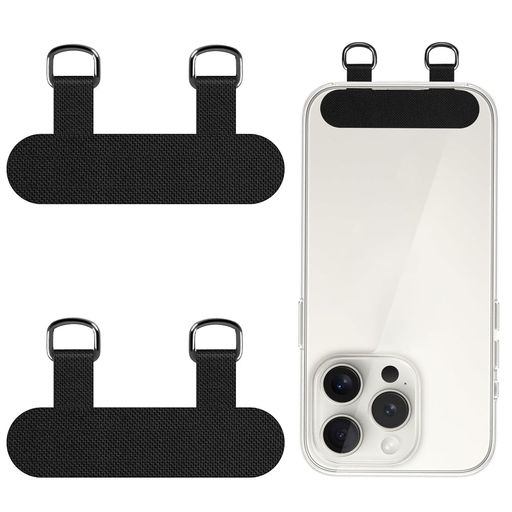 【2口タイプ、充電に完全干渉ない】: 従来の製品は1つの掛けリングを搭載して、充電口に通して装着するから、充電に干渉しやすいです。本製品は2つの掛けリングをデザインされて、ケースのスピーカー口に通して装着し、充電ケーブルの接続を完全に邪魔しなくて、シールを挟んだままでも充電やイヤホンのケーブルを挿すことができます。 【柔らかい素材、スマホに傷防止】 :金属製ホルダーは重宝のスマホに傷付きやすく、また金属材料が硬くて任意湾曲が不可能、金属リングに当て、手が痛いなどの欠点があります。そして、本社の製品は丈夫さが優れたオックスフォード布で作り、破損や裂けにくく、スマホに傷つけず、どんなに曲がっても変形にくいの特徴を備えて、金属リングに当てても、手に傷つけの問題なし。 【金属D字リング、丈夫性・耐久性を強化】:従来製品の連結のタグパッチは粗雑な金属製の丸形を採用、丈夫さが弱い、破損もやすく、衝撃の場合は落下の可能があるかもしれない。本製品は連結のタグパッチが高品質な合金金属製リングを採用して、製品の荷重をアップして、衝撃でも落下の問題も全然心配しなく、ごスマホをしっかりと守ります。