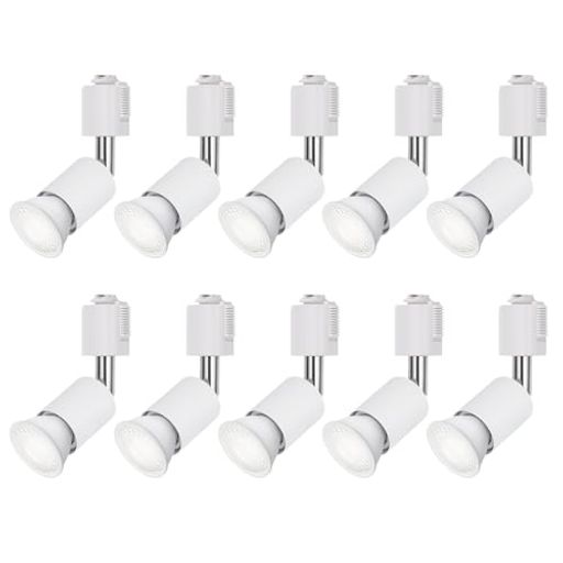 E26 LED電球:6W(60W形相当)、全光束:660lm、色温度:5000K 昼白色、定格電圧:AC100-240V、広角タイプ:60°、高演色性:Ra90、本体色:ホワイト ダクトレール用照明器具:定格電圧:AC100V、使用可能電球:150Wまで、角度調整:上下約90°、回転約360°、本体色:ホワイト ダクトレール専用:照明器具として配線ダクトレール・ライティングレールに自由に移動でき、照射角度もシーンに合わせて調整でき、自由自在な光の演出ができます。高輝度のE26 LEDスポットライトと組み合わせて、間接照明はもちろん、直接照明にも適しています。 チラツキなし・目に優しい:Ra90以上に達したE26 LED スポットライトなので、肌や物の色がより美しく、自然に再現できます。フリッカーがないので、体調に悪い影響を与えません。特に、 リビング、ダイニング、キッチン、寝室、トイレや玄関などにオススメします。 省エネ・長寿命電球:高品質なLEDチップを採用して、消費電力が僅か6Wで、従来の60Wハロゲン電球と比べ、約90%の電気代を節約できます。