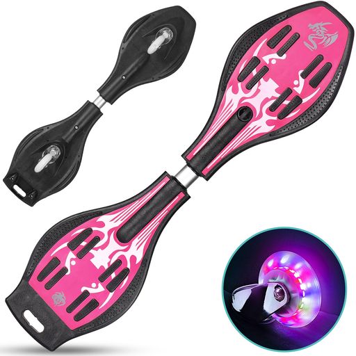 AISFA スケートボード 子供 ブレイブボード スケボー キッズ スケートボード キッズ用 エスボード ブレードボード 子供用スケート キックボード ント クリスマス ブレボー 外遊び おもちゃ…