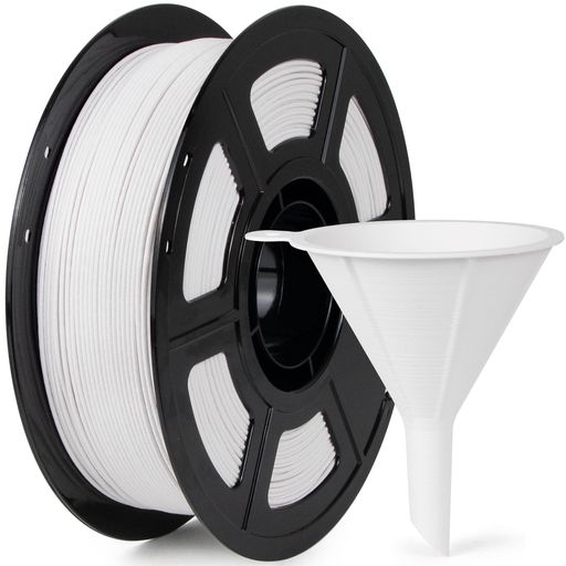 【強化された剛性と強度】IEMAIマットホワイトPLA-GFフィラメントは、20%のガラス繊維で強化されています。標準的なPLAと比較して軽量で、剛性と強度が高く、曲がりにくいのが特長です。エンジニアリングプロトタイプ、ブラケット、工具、機械的ストレスや負荷に耐える必要のある機能部品などに最適です。 【優れた印刷品質】寸法安定性に優れ、直径精度はプラスマイナス0.03mm。この1.75mmガラス繊維入りPLAフィラメントは、スムーズな押出と均一な層間接着を実現します。優れたベッド密着性により、反りや収縮を軽減し、エンクロージャーチャンバーなしでも目詰まりなくプリントできます。初心者から経験豊富なユーザーまで、どなたにも最適です。 【マットなプロフェッショナル仕上げ】PLAガラス繊維強化表面テクスチャは、積層痕を効果的に目立たなくし、洗練されたプロフェッショナルなマット仕上げを実現します。筐体(ドローン筐体)、製品プロトタイプ、装飾部品、機械カバーなどの目立つ部品に最適です。