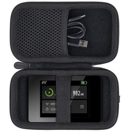 リチャージWiFi モバイル ポケット WiFi ルーター モバイルルーター 専用収納ケース(ケースのみ)-Aenllosi