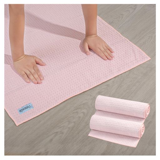 ヨガラグサイズ:61x145cm。お使いのヨガマットにぴったりとマッチし、ホットヨガ、アウトドアヨガ、マウンテンヨガ、瞑想、アウトドアスポーツ用タオルとして最適です。また、ビーチタオル、バスタオル、休憩用ブランケットとしてもご使用いただけます。 滑り止め性能がさらに進化:このヨガタオルは滑り止め機能を強化し、安心して集中できる練習をサポートします。 吸水性抜群:ワッフル織りの特殊なハニカム構造により、タオルの表面積が増加し、素早く水分を吸収し、高い吸湿性を保ちます。 速乾性・通気性:ワッフル織りの凹凸のあるテクスチャーが空気の循環を促進し、一般的なタオルよりも速く乾燥します。これにより、細菌の繁殖リスクを軽減します。 柔らかく耐久性に優れています:従来の厚手タオルに比べて、ワッフル織りタオルは軽量で柔らかく、快適な使用感を提供します。丈夫で変形しにくく、硬くなることもなく、長く新しい状態を保ちます。