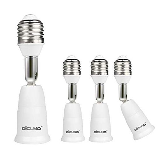 星(塗り潰し)白いE26延長ソケット、全長約12.9CMで、約9.5CM延長します。入力電圧:0-250V 耐熱温度:165度 使用可能電球:0w-200w。 星(塗り潰し)回転350°、上下180°可調なので、ご希望の角度に合わせて角度調整できる便利な延長ソケットです。(注意:密閉器具に使用しないでください。) 星(塗り潰し)ソケットが天井に埋め込まれてランプの口金が届かないまたは光量不足の時に使える便利な照明補助器具。 星(塗り潰し)センサー電球と組み合わせて使うと、簡単に感度をアップできます。 星(塗り潰し)寸法注意:ご購入前に、商品寸法を必ずご確認いただき、ご利用の照明器具内部(特に横付けタイプ)に本製品を設置するための十分なスペースがあるかをご確認ください。 星(塗り潰し)CE&amp;ROHS認証済。高品質の難燃性材料PBTを使用し、高品質で長持ちできます。