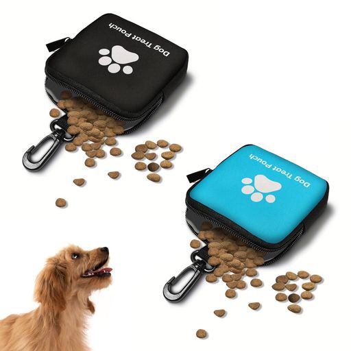ADOFUN 犬用おやつポーチ トリーツポーチ 犬 お散歩バッグ 犬用 ウエストポーチ 携帯しやすい 小物入れ 餌入れ