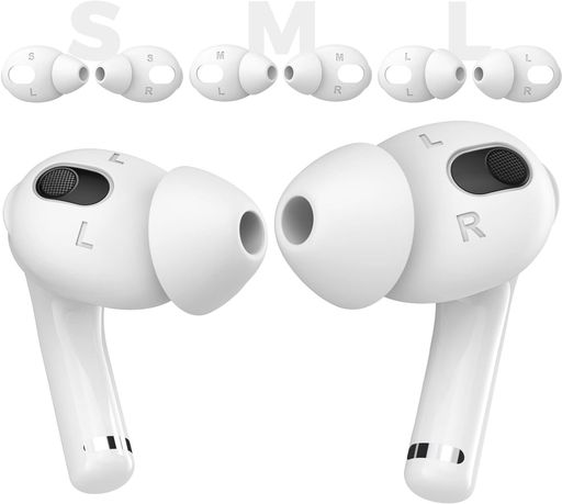 AhaStyle AirPods 3用イヤーピース ズレ解消 音質向上 落ち防止 3ペア入り 【付け...