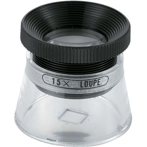 トラスコ中山(TRUSCO) スケールルーペ 目盛付 15倍 Φ35x33 TL-SL15K