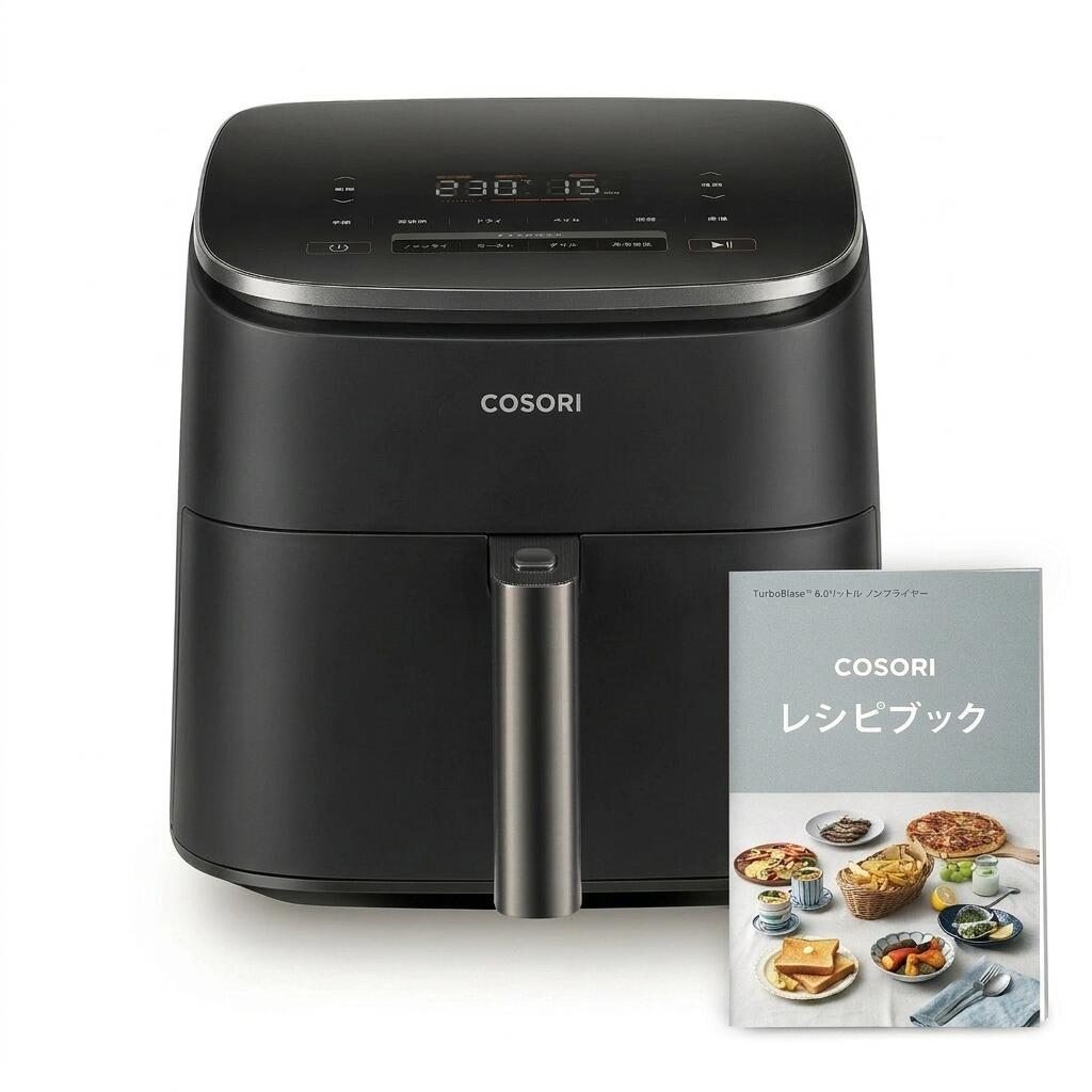 COSORI コソリ ノンフライヤー 6L大容量 Amazon.co.jp: COSORI コソリ ノンフライヤー 6L大容量 家庭用 エア