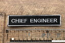 クルーワッペン CHIEF ENGINEER 機関長