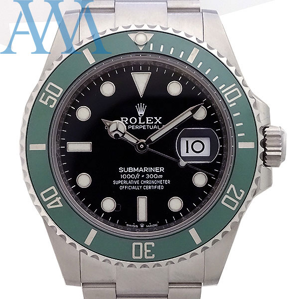 【ROLEX ロレックス】サブマリーナデイト グリーン SS 126610LV 2021年6月ギャラ【中古】