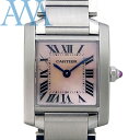 【Cartier カルティエ】タンクフランセーズSM W51028Q3 ピンクシェル クォーツ レデ ...