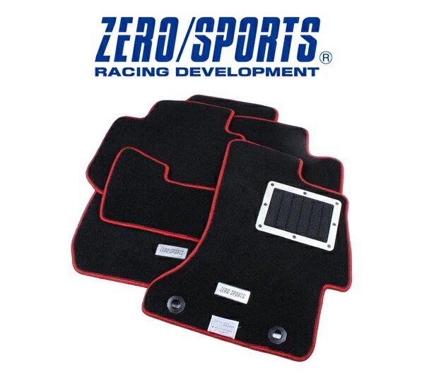 ZERO/SPORTS / ゼロスポーツ ハイクオリティ フロアマット カラー：レッド BRZ（ZC6/ZN6) 品番：0932119