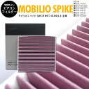 モビリオスパイク GK1/2 H17.12-H20.6 全車 参考純正品番 08R79-SAA-000A 000B 高品質 活性炭 エアコンフィルター エアフィルター抗菌 消臭/脱臭 花粉 PM2.5対策【送料無料】