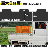【送料無料】ラバー製荷台マット