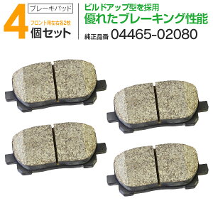 【SALE】 ブレーキパッド　本体×4（左右各2枚セット） MD2217M (04465-02080) トヨタ ノア ヴォクシー AZR60G AZR65G【送料無料】