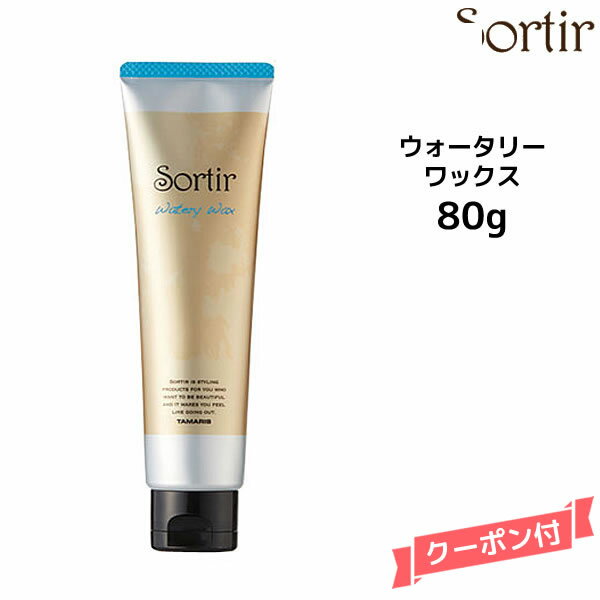 【3,980円以上送料無料】Sortir Watery Wax ソルティール ウォータリーワックス 80g ヘアケア ヘアワックス スタイリング