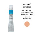 【メール便可】ナカノ キャラデコ コントラストデザイン ライトカラー アルカリペールコーラル P coral/l 80g※メール便6個まで
