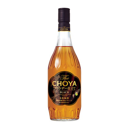 The CHOYA ブランデー仕立て BLACK 700ml 14%