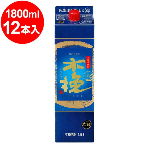 Rakuten - 木挽BLUE（ブルー）パック 芋焼酎　25度 1.8L×12本