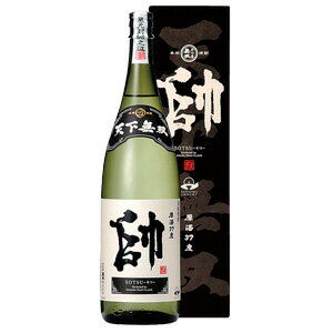 天下無双　芋焼酎原酒　帥（そつ）37度　1.8L