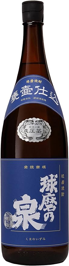 球磨乃泉　米焼酎　減圧蒸留　25度　1.8L