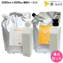 デミ ヘアシーズンズ シャンプー 2000mL + トリートメント 2000g + 各専用ケース 《スムース・モイスチャー・エクストラ》 選べるセット 詰め替え...