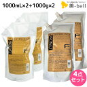 フィヨーレ Fプロテクト リッチタイプ シャンプー 1000mL×2 + ヘアマスク 1000g×2 セット / 【送料無料】 詰め替え 美容室 サロン専売品 美容院 ヘアケア fiore フィヨーレ おすすめ品