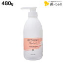 ★最大2,000円OFFクーポン配布中★KESHIKI(ケシキ) トリートメント 480g / 美容室 サロン専売品 美容院 ヘアケア ヒートケア ダメージ補修 保湿 ダメージケア