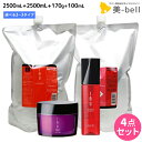 ルベル イオ クレンジング ( シャンプー ) 2500mL + クリーム ( トリートメント ) 2500mL + ディープマスク 170g + エッセンス 100mL 選べる4点セット / 【送料無料】 美容院 ヘアケア ルベル イオ セット おすすめ品 タカラ