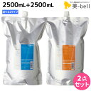 【ポイント3倍!19日20時から】ルベル ヴィージェ シャンプー 2500mL + トリートメント 《S・V》 選べるセット / 【送料無料】 詰め替え 業務用 2.5L 美容室 サロン専売品 美容院 ヘアケア ルベル セット タカラベルモント lebel viege ヘアサロン 大容量 保湿 ダメージケア
