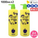 【ポイント3倍!9日20時から】サニープレイス ヘアオペ ナノサプリ トリートメント グリーンアップル 1000mL ×2個 セット / 【送料無料】 美容室 サロン専売品 美容院 ヘアケア サニープレイス