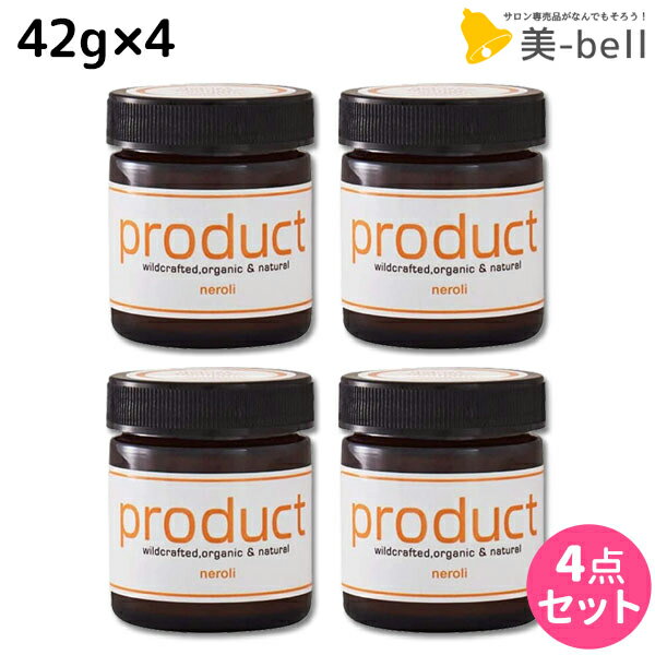 ★最大1,800円OFFクーポン配布★ココバイ ザ・プロダクト ヘアワックス ネロリ 42g ×4個 セット / 【送料無料】 美容室 サロン専売品 美容院 ヘアケア product ワックス ヘアオイル 保湿 スタイリング