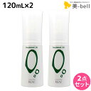 【4/20限定ポイント2倍】リアル化学 ルシケア トリートメントオイル O 120mL ×2個 セット / 【送料無料】 美容室 サロン専売品 美容院 ヘアケア スタイリング剤 カール ヘアオイル