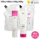 シュワルツコフ BCクア フォルムコントロール シャンプー a 250mL + 600mL + トリートメント a 250g + 600g セット / 【送料無料】 美容室 サロン専売品 美容院 ヘアケア schwarzkopf シュワルツコフ おすすめ品