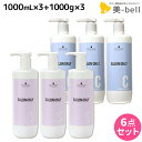 シュワルツコフ サロンオンリー シャンプー 1000mL ×3個 + コンディショナー 1000g ×3個 ボトル セット / 【送料無料】 1L 1Kg 美容...