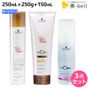 ★最大1,800円OFFクーポン配布中★シュワルツコフ BCクア カラースペシフィーク シャンプー a 250mL + トリートメント a 250g + スリーク 150mL 《エンジェル・ディープ》 選べるセット / 【送料無料】 美容院 ヘアケア schwarzkopf シュワルツコフ おすすめ品
