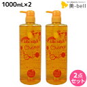 【7/1(金)・20時より4H限定P10倍】サニープレイス ヘアオペ ナノサプリ クレンジングシャンプー オレンジ 1000mL ×2個 セット / 【送料無料】 美容室 サロン専売品 美容院 ヘアケア サニープレイス